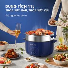 Nồi lẩu hấp KALITE KL568-S đa năng 2 tầng dung tích 11L - Ảnh 10