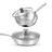 Bộ 2 chảo inox KALITE Dual Lux, dẫn nhiệt nhanh, thiết kế sang trọng