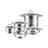 Bộ nồi chảo KALITE KL-339  siêu bền chuẩn châu Âu