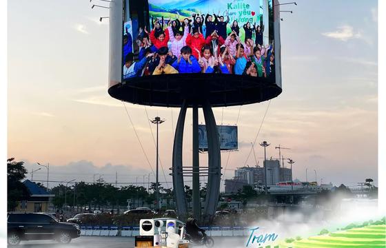 TRẠM KALITE, CHẠM YÊU THƯƠNG” HIỆN DIỆN TRÊN HỆ THỐNG BIỂN ĐẦU HỒI, BIỂN LED TẠI NHIỀU TUYẾN ĐƯỜNG ĐÔ THỊ