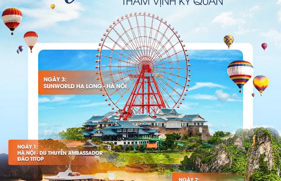 CHƯƠNG TRÌNH TÍCH LŨY DOANH SỐ – SĂN VÉ VÀNG DU LỊCH HẠ LONG CÙNG UKG GROUP