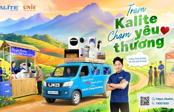 Hoạt động CSR “Trạm Kalite, Chạm Yêu Thương” xuất hiện trên VTC News