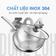 Bộ 2 chảo inox KALITE Dual Lux, dẫn nhiệt nhanh, thiết kế sang trọng - Ảnh 7