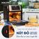 Nồi chiên không dầu KALITE Q10 10 lít, trục xiên quay, nhiều phụ kiện - Ảnh 5