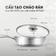 Chảo rán inox liền khối KALITE KFP2401 - Vung kính chịu lực - Ảnh 15
