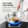 Chảo rán inox liền khối KALITE KFP2401 - Vung kính chịu lực - Ảnh 13