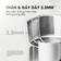 Bộ 3 nồi inox liền khối KALITE KCS366 - Bộ 3 size 18-20-24cm - Ảnh 5