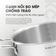 Bộ 3 nồi inox liền khối KALITE KCS366 - Bộ 3 size 18-20-24cm - Ảnh 12