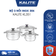 Bộ 3 nồi KALITE KL351 Inox 304 an toàn cho sức khỏe - Ảnh 1