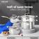 Bộ nồi nguyên khối inox 304 Tripro Kalite KL999 siêu bền - Ảnh 3