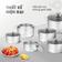 Bộ 3 nồi inox liền khối KALITE KCS366 - Bộ 3 size 18-20-24cm - Ảnh 16