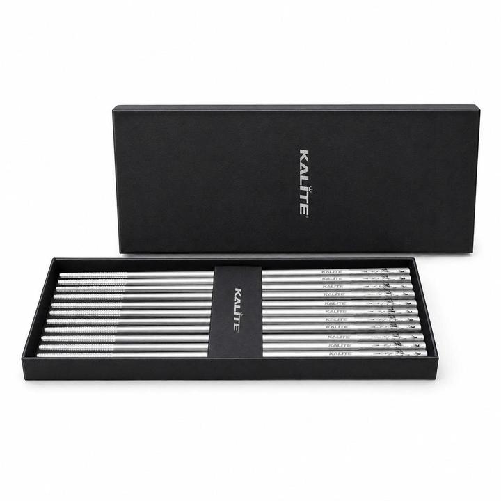 Bộ đũa inox 316 Kalite KCH01 chất liệu cao cấp kháng khuẩn
