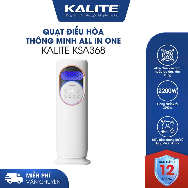 Quạt sưởi All in One KSA368 làm mát, sưởi, tạo ẩm, diệt khuẩn