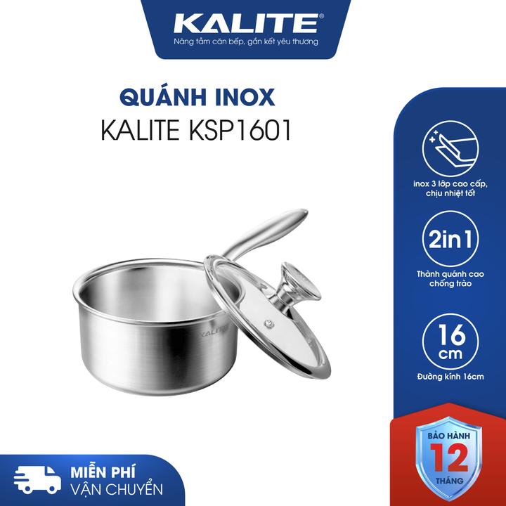 Quánh inox Kalite KSP1601 3 Lớp Cao Cấp