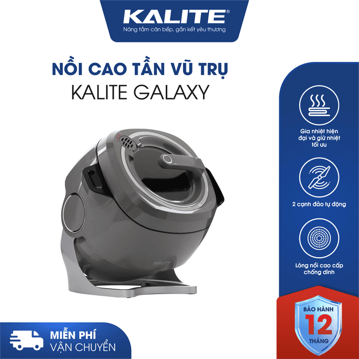 Nồi cao tần vũ trụ KALITE GALAXY, tất cả trong một