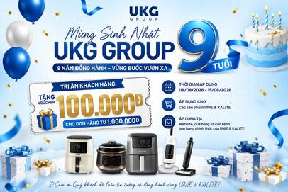 MỪNG SINH NHẬT UKG GROUP – TRI ÂN KHÁCH HÀNG