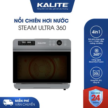 Nồi chiên hơi nước KALITE STEAM ULTRA 360, 20l, 4in, công nghệ SteamTech Fusion 360
