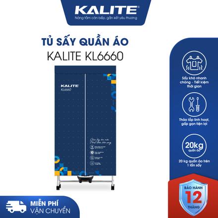 Tủ sấy quần áo đa năng KALITE KL6660 diệt khuẩn nấm mốc