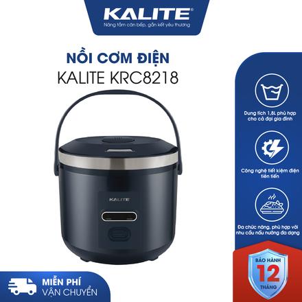 Nồi cơm điện KALITE KRC8218 đa chức năng nấu 1,8L