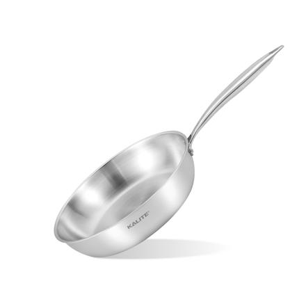 Chảo rán inox liền khối KALITE ECO26, inox 304, đáy 3 lớp, bắt từ tốt