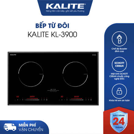 Bếp từ đôi KALITE KL-3900 công nghệ hiện đại