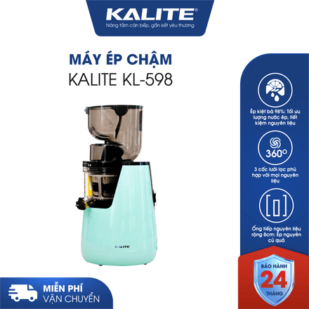 Máy ép chậm KALITE KL-598 cao cấp, sản xuất Thái Lan